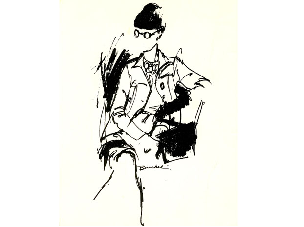 Edith Head Postcard